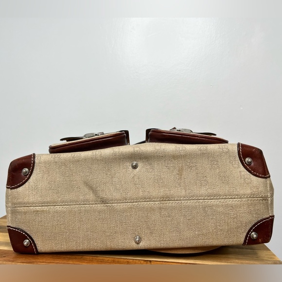 Dooney & Bourke Signature Anniversary Pocket Tote Satchel - Picture 12 of 12